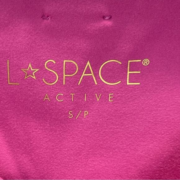 L*Space Active Shorts Side Tie Channing Short Bae Berry - Picture 5 of 9